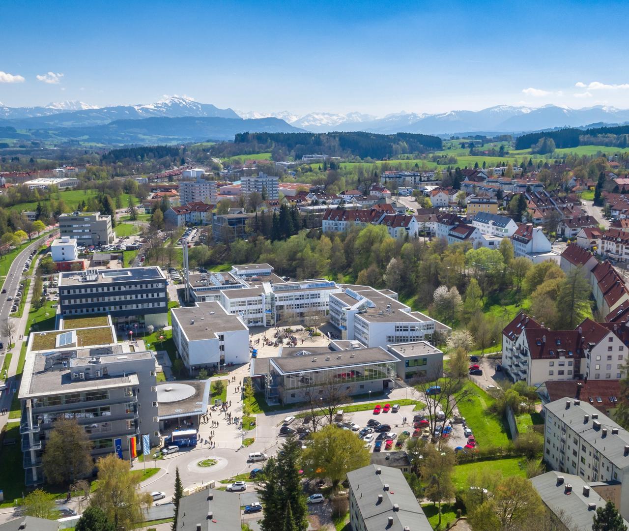 Luftaufnahme Hochschule Kempten